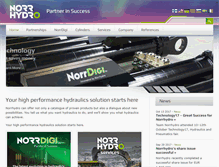 Tablet Screenshot of norrhydro.com